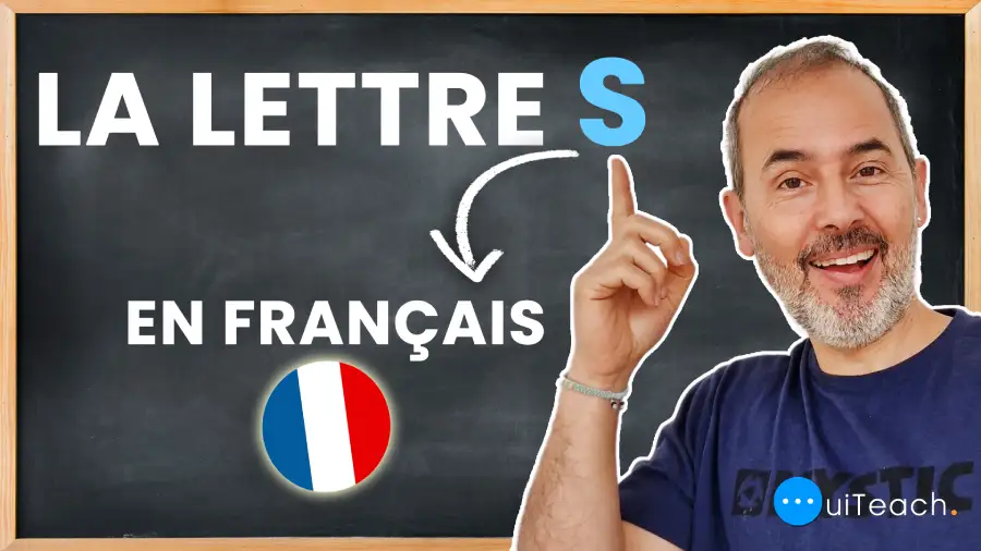 The letter S in French